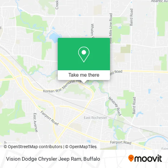 Vision Dodge Chrysler Jeep Ram map