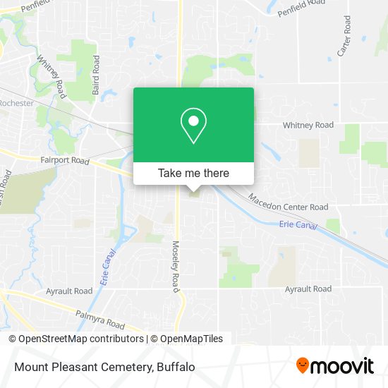 Mount Pleasant Cemetery map