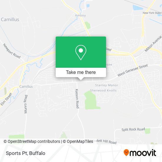 Sports Pt map