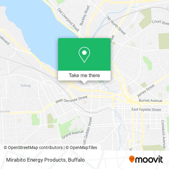 Mapa de Mirabito Energy Products