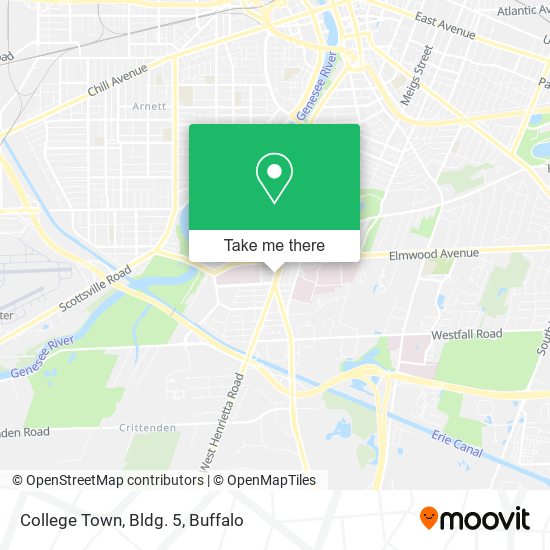 College Town, Bldg. 5 map