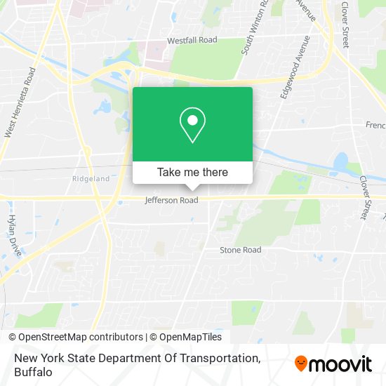 New York State Department Of Transportation map