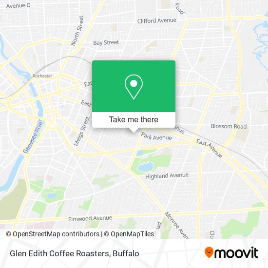Glen Edith Coffee Roasters map
