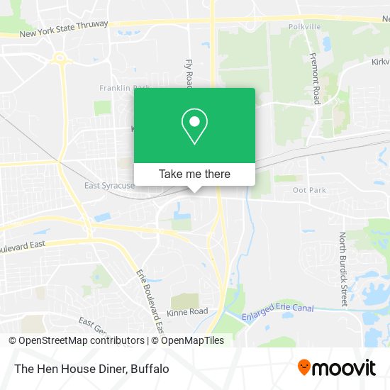 Mapa de The Hen House Diner