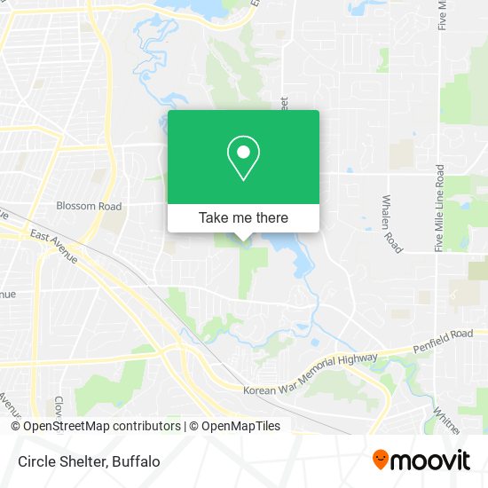 Mapa de Circle Shelter