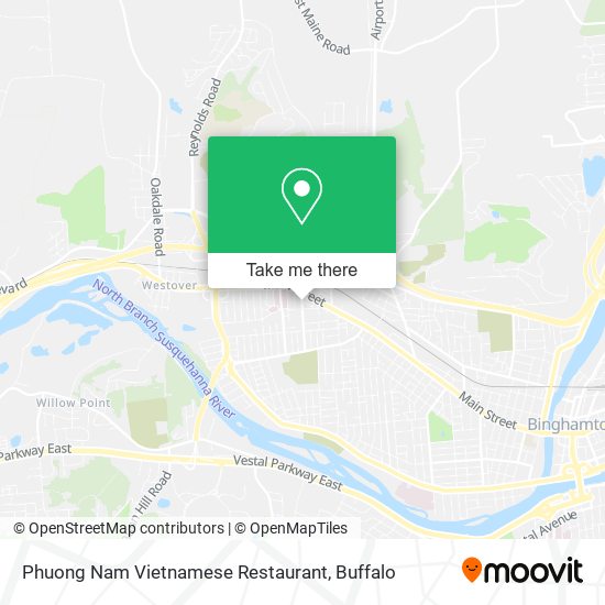 Mapa de Phuong Nam Vietnamese Restaurant