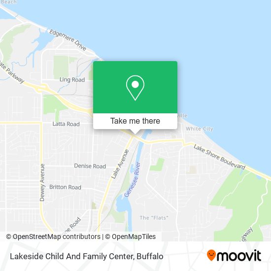 Lakeside Child And Family Center map