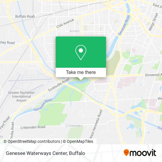 Mapa de Genesee Waterways Center