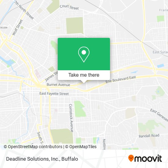 Mapa de Deadline Solutions, Inc.