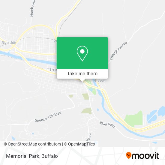 Mapa de Memorial Park