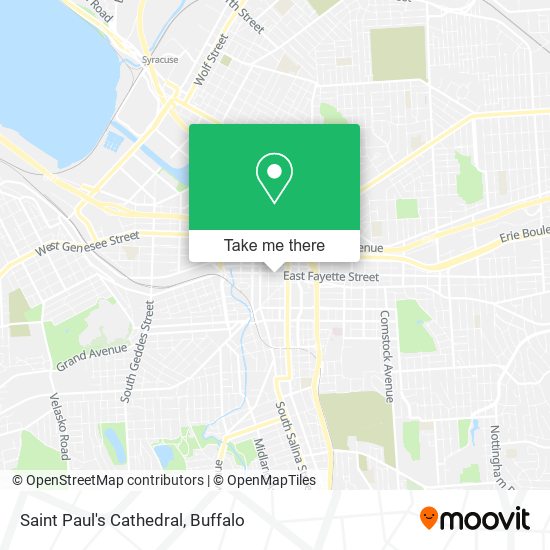 Saint Paul's Cathedral map