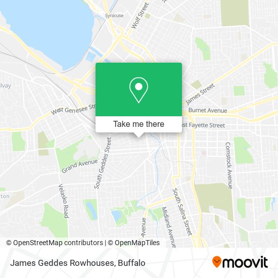 Mapa de James Geddes Rowhouses