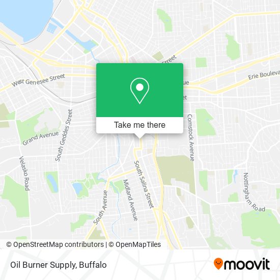 Mapa de Oil Burner Supply
