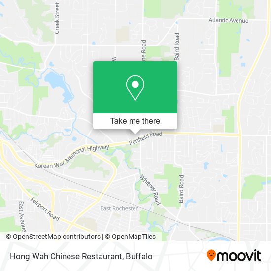 Mapa de Hong Wah Chinese Restaurant