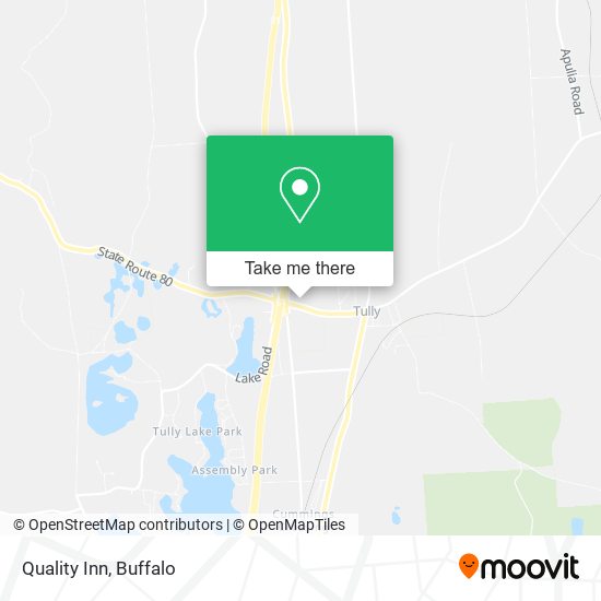 Mapa de Quality Inn