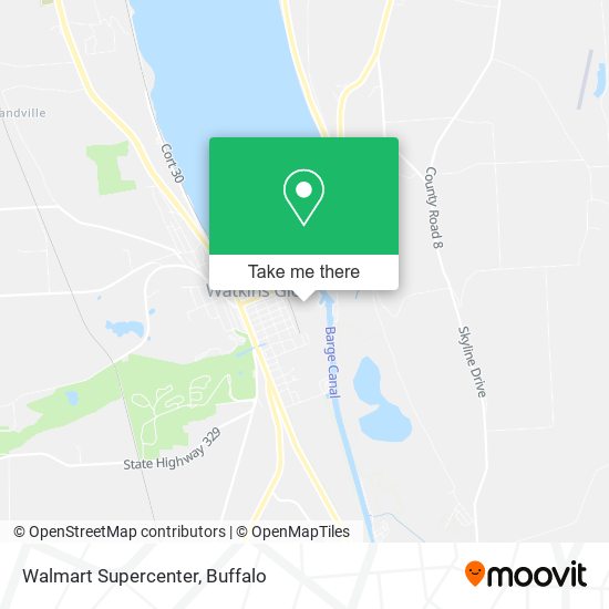 Walmart Supercenter map