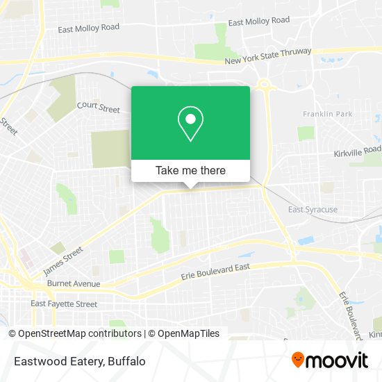 Mapa de Eastwood Eatery