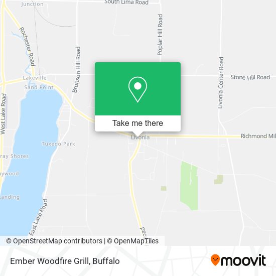Ember Woodfire Grill map