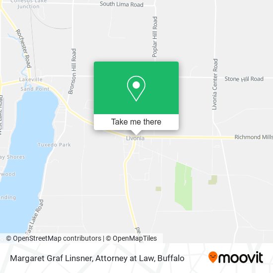 Mapa de Margaret Graf Linsner, Attorney at Law