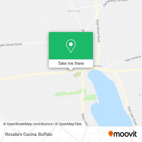 Mapa de Rosalie's Cucina