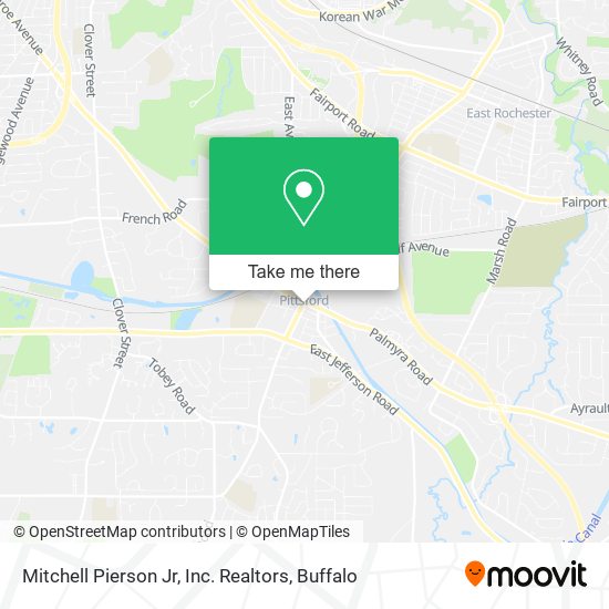 Mitchell Pierson Jr, Inc. Realtors map