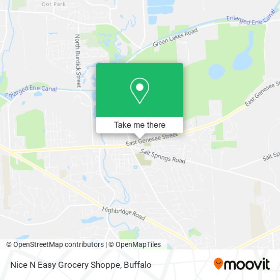 Mapa de Nice N Easy Grocery Shoppe