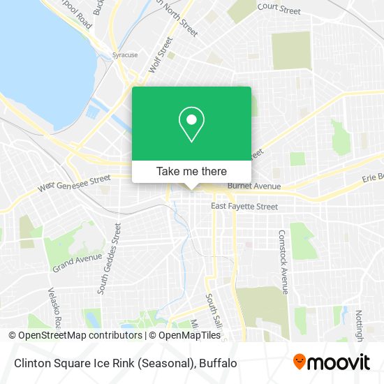 Clinton Square Ice Rink (Seasonal) map