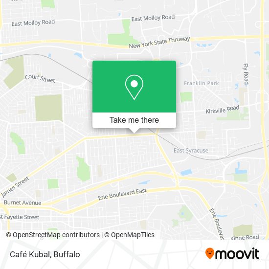 Mapa de Café Kubal