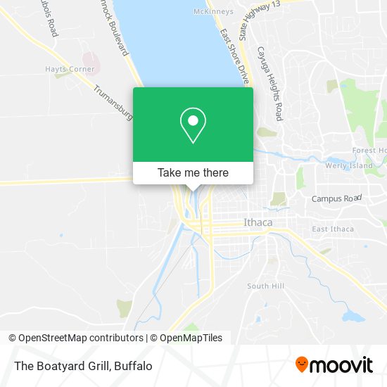 Mapa de The Boatyard Grill