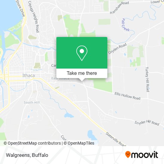 Mapa de Walgreens
