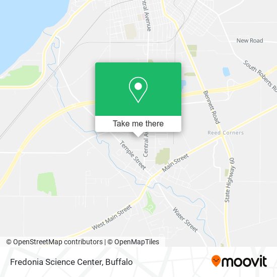 Fredonia Science Center map