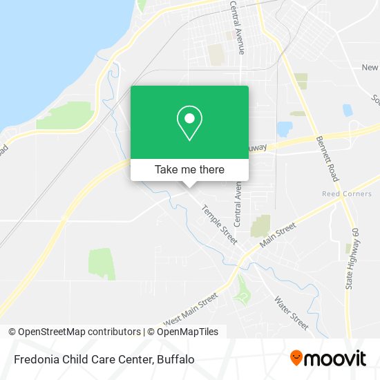 Fredonia Child Care Center map