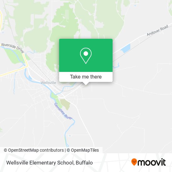 Wellsville Elementary School map