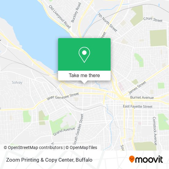 Zoom Printing & Copy Center map
