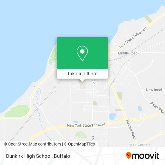 Mapa de Dunkirk High School