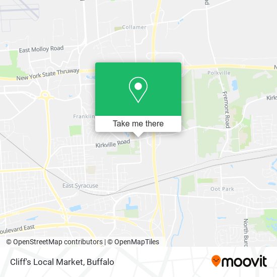 Cliff's Local Market map