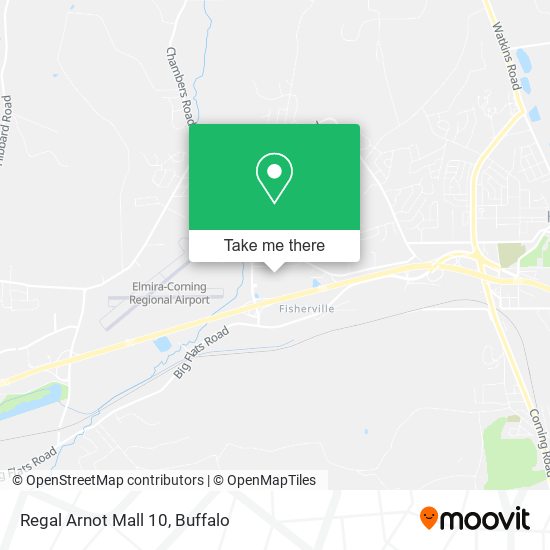 Regal Arnot Mall 10 map