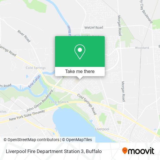 Mapa de Liverpool Fire Department Station 3