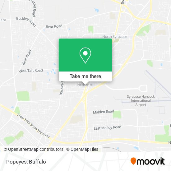 Popeyes map