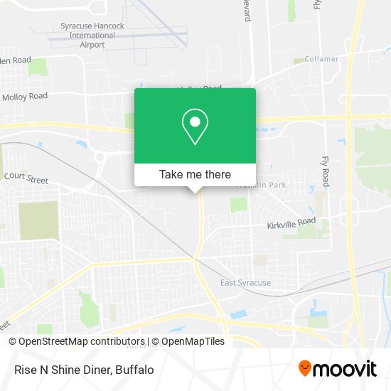 Rise N Shine Diner map