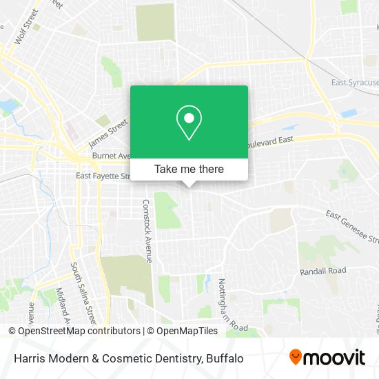 Harris Modern & Cosmetic Dentistry map