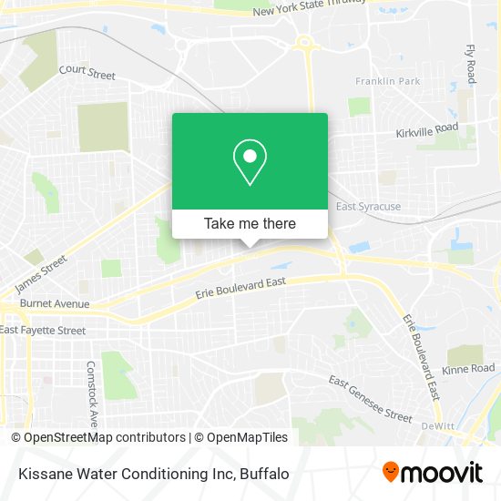 Kissane Water Conditioning Inc map