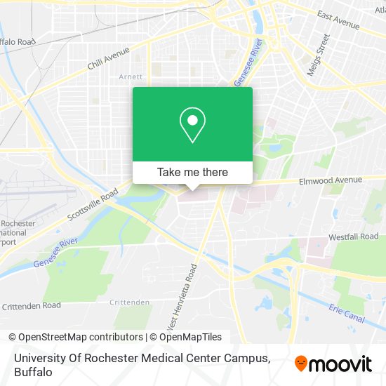 University Of Rochester Medical Center Campus map