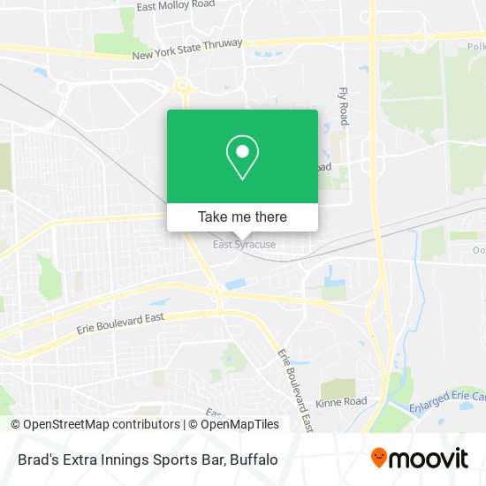 Brad's Extra Innings Sports Bar map