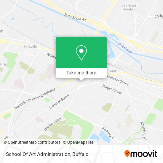 Mapa de School Of Art Administration