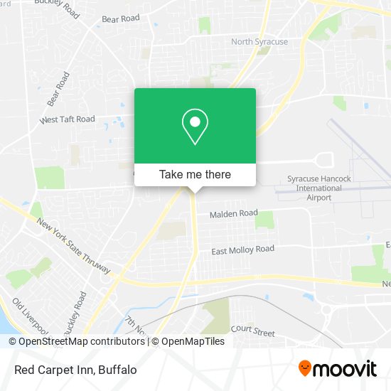 Mapa de Red Carpet Inn