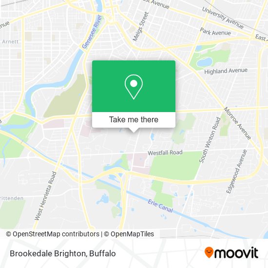 Mapa de Brookedale Brighton