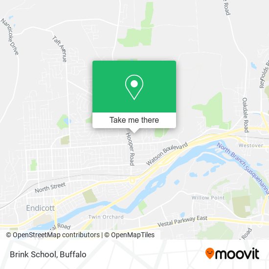 Mapa de Brink School