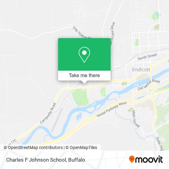 Mapa de Charles F Johnson School