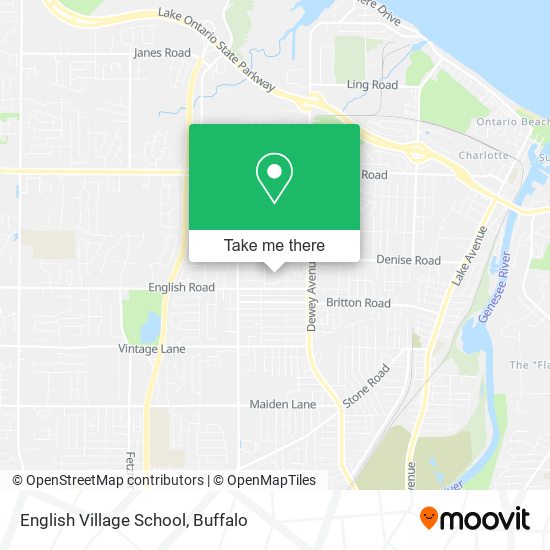 English Village School map